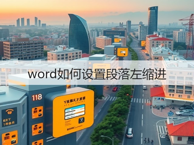 word如何设置段落左缩进(图1) word如何设置段落左缩进(图1)