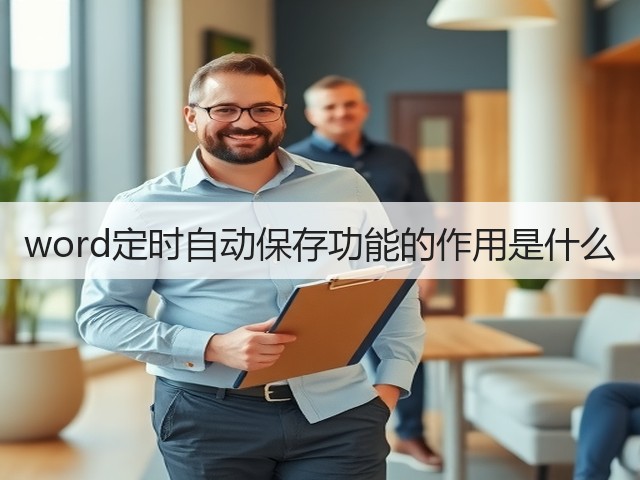 word定时自动保存功能的作用是什么(图1)