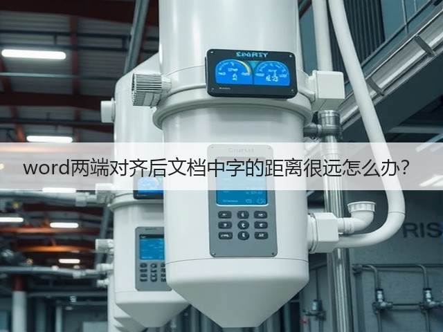 word两端对齐后文档中字的距离很远怎么办?(图2) word两端对齐后文档中字的距离很远怎么办?(图2)