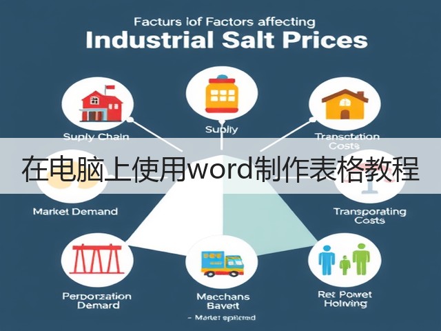 在电脑上使用word制作表格教程(图1)