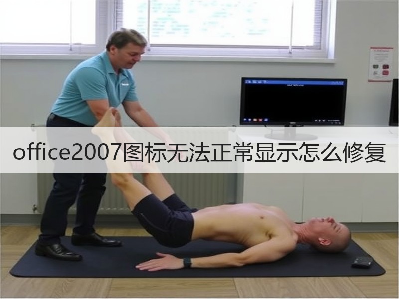 office2007图标无法正常显示怎么修复 - 诺云壹观办公网
