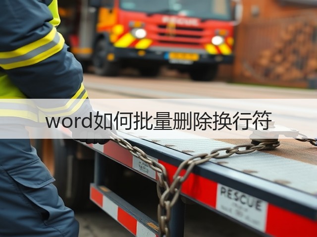 word如何批量删除换行符(图1)