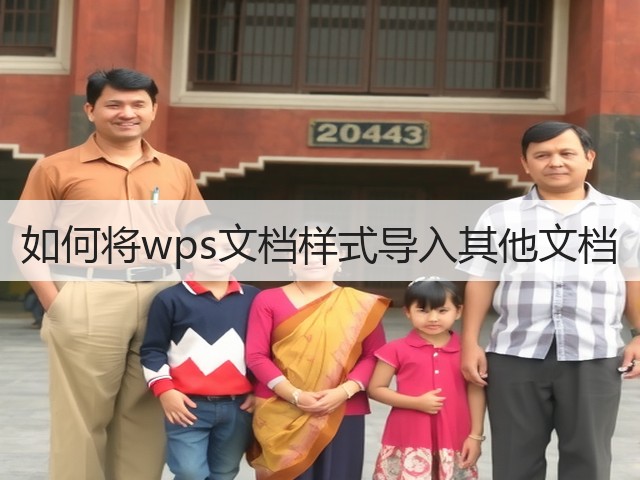如何将wps文档样式导入其他文档(图3) 如何将wps文档样式导入其他文档(图3)