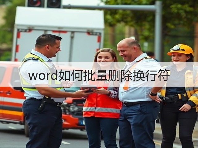 word如何批量删除换行符(图1)