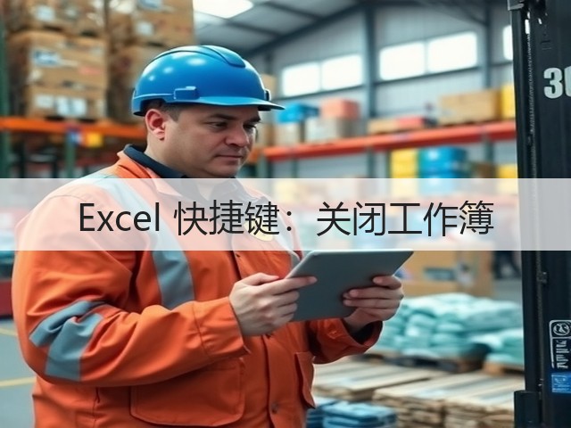 Excel 快捷键:关闭工作簿(图1) Excel 快捷键:关闭工作簿(图1)