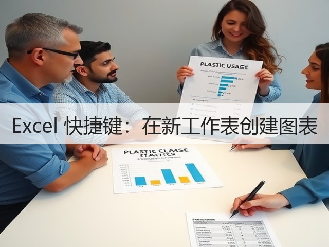 Excel 快捷键:在新工作表创建图表(图1) Excel 快捷键:在新工作表创建图表(图1)