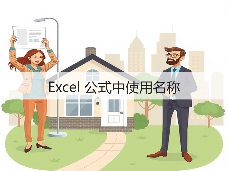 Excel 公式中使用名称 - 诺云壹观办公网