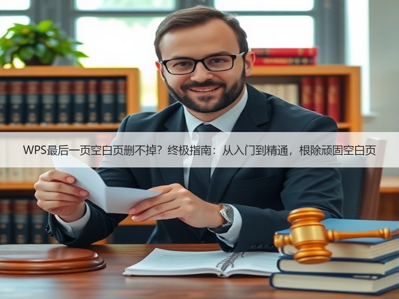 WPS最后一页空白页删不掉？终极指南：从入门到精通，根除顽固空白页 - 诺云壹观办公网