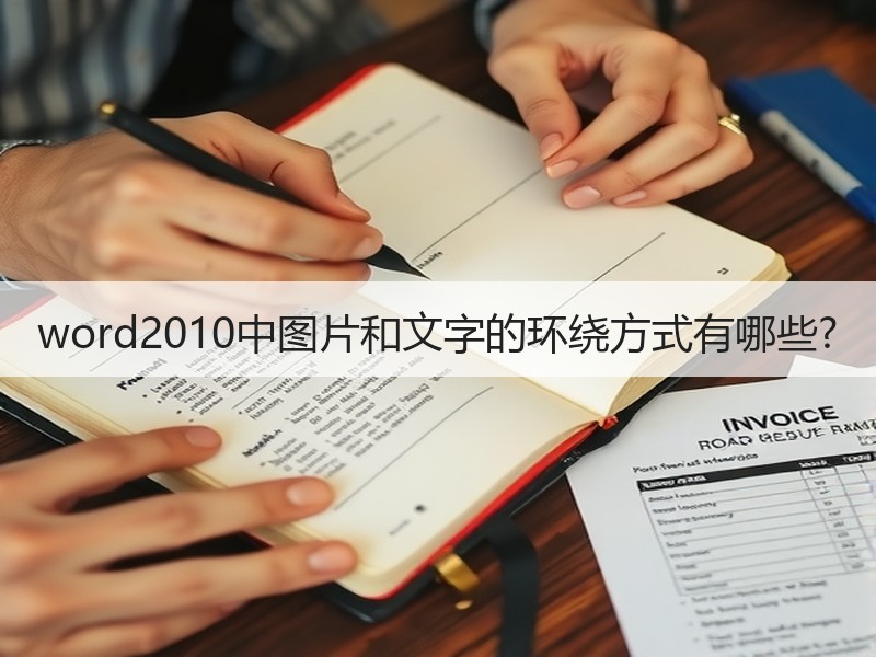 word2010中图片和文字的环绕方式有哪些? - 诺云壹观办公网