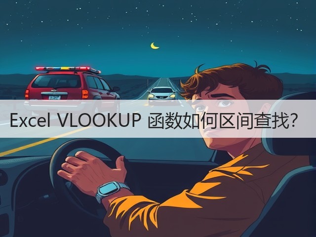 Excel VLOOKUP 函数如何区间查找?(图2) Excel VLOOKUP 函数如何区间查找?(图2)