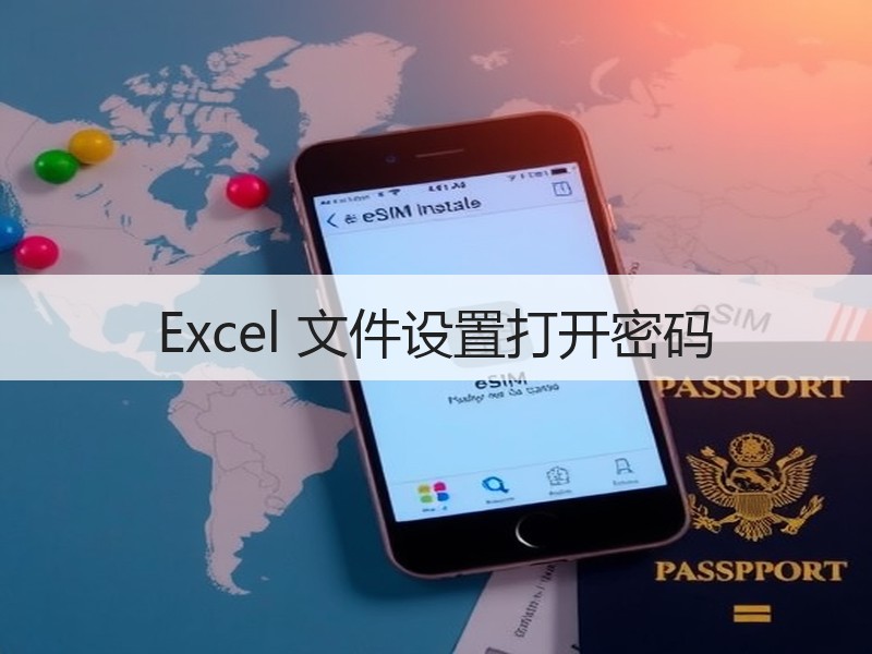 Excel 文件设置打开密码 - 诺云壹观办公网
