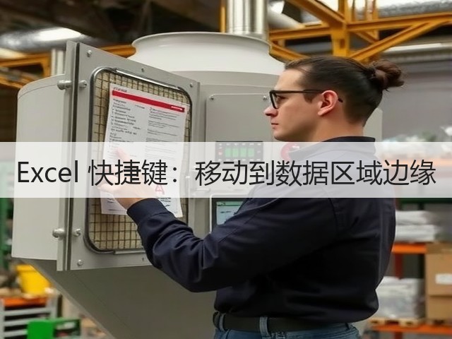 Excel 快捷键:移动到数据区域边缘(图2) Excel 快捷键:移动到数据区域边缘(图2)