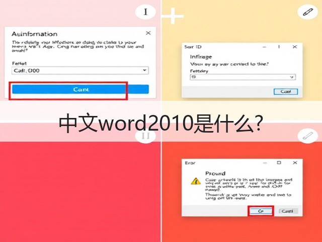 中文word2010是什么?(图2) 中文word2010是什么?(图2)