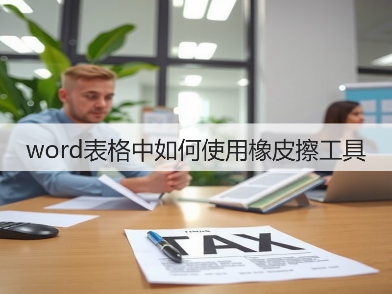 word表格中如何使用橡皮擦工具 - 诺云壹观办公网