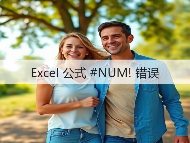 Excel 公式 #NUM! 错误(图1) Excel 公式 #NUM! 错误(图1)