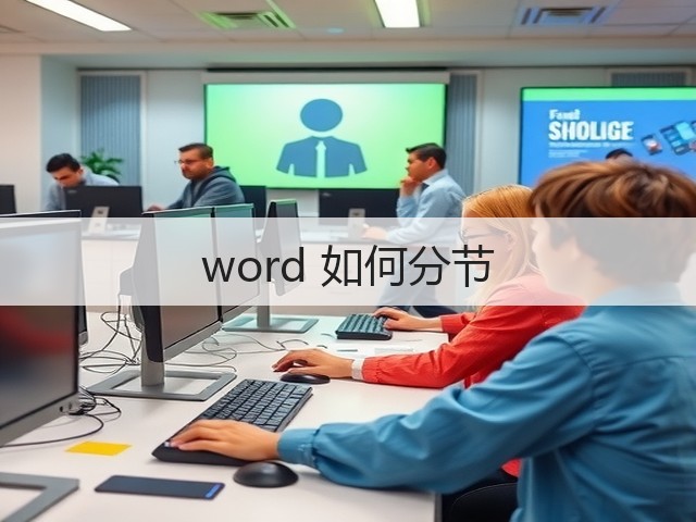 word 如何分节(图2)