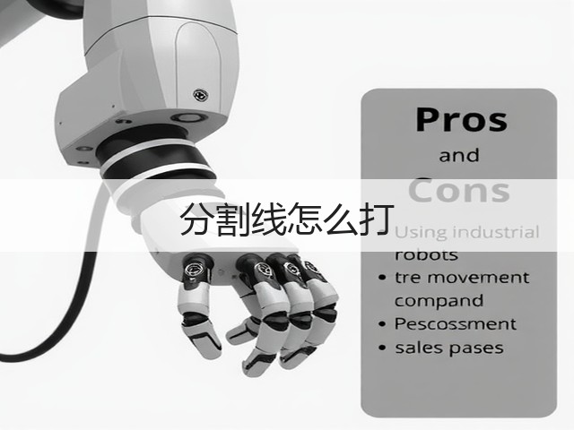 分割线怎么打(图1)