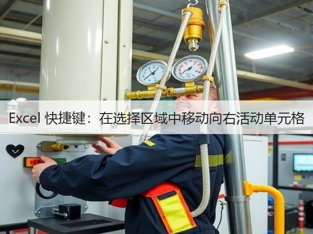 Excel 快捷键:在选择区域中移动向右活动单元格(图3) Excel 快捷键:在选择区域中移动向右活动单元格(图3)