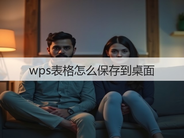 wps表格怎么保存到桌面(图3) wps表格怎么保存到桌面(图3)