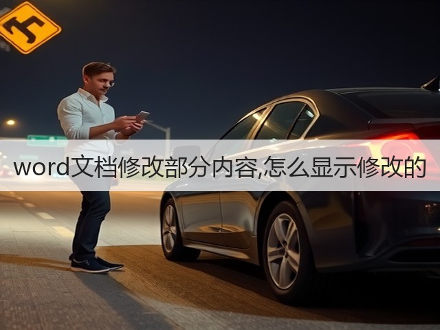 word文档修改部分内容,怎么显示修改的(图3) word文档修改部分内容,怎么显示修改的(图3)