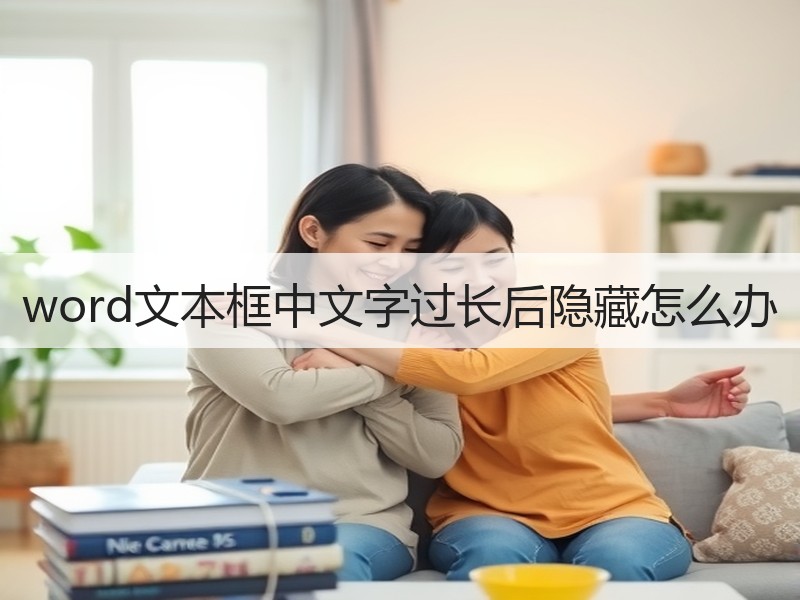 word文本框中文字过长后隐藏怎么办 - 诺云壹观办公网