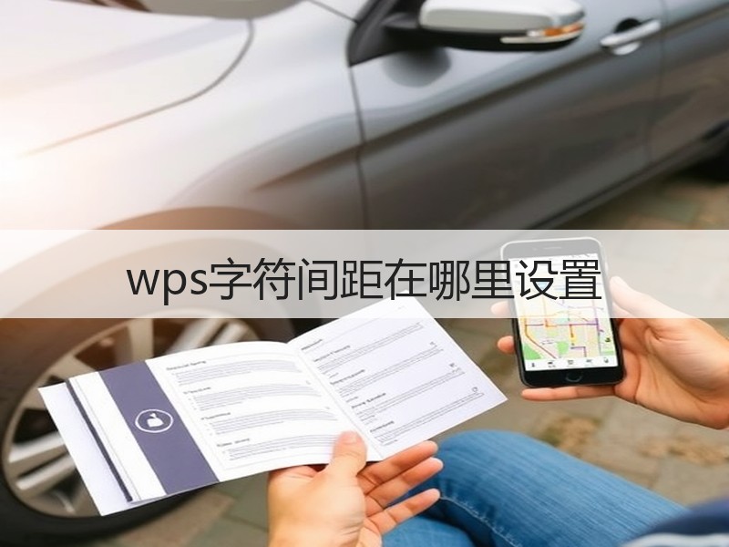 wps字符间距在哪里设置 - 诺云壹观办公网