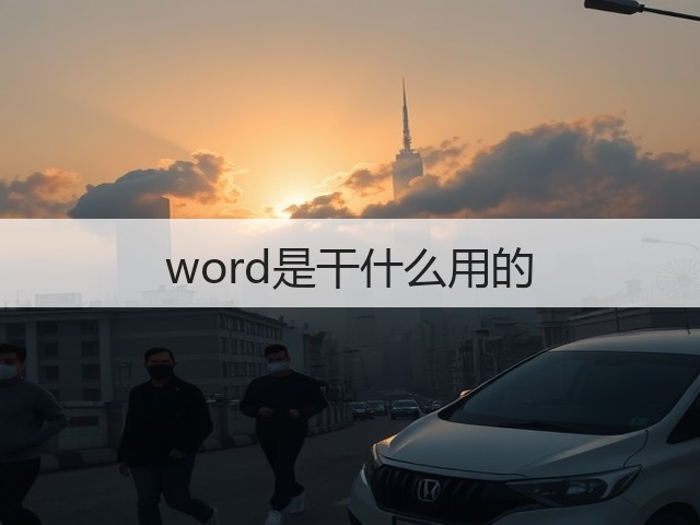 word是干什么用的(图3) word是干什么用的(图3)