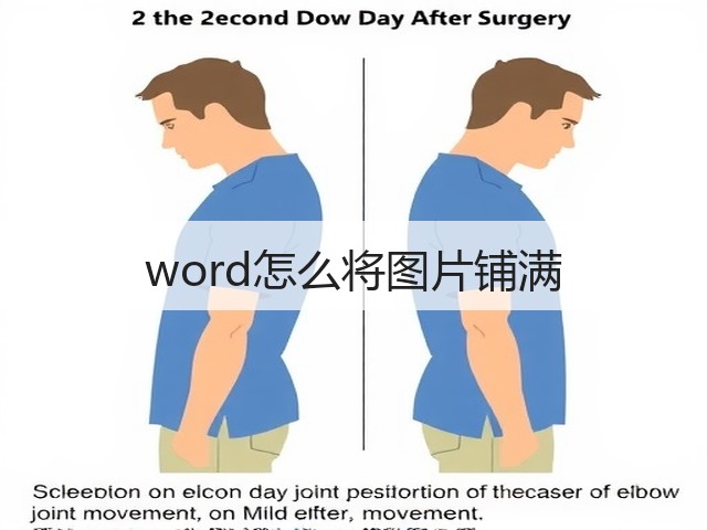 word怎么将图片铺满(图2) word怎么将图片铺满(图2)