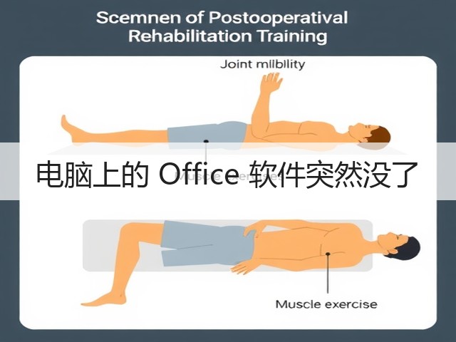 电脑上的 Office 软件突然没了(图1) 电脑上的 Office 软件突然没了(图1)