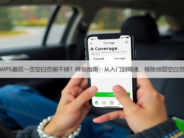 WPS最后一页空白页删不掉?终极指南:从入门到精通,根除顽固空白页(图2) WPS最后一页空白页删不掉?终极指南:从入门到精通,根除顽固空白页(图2)