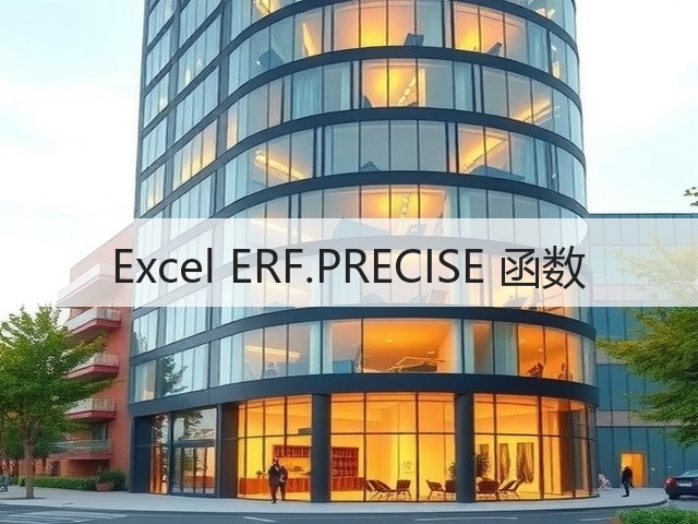 Excel ERF.PRECISE 函数(图3) Excel ERF.PRECISE 函数(图3)
