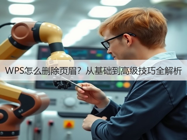 WPS怎么删除页眉?从基础到高级技巧全解析(图2) WPS怎么删除页眉?从基础到高级技巧全解析(图2)