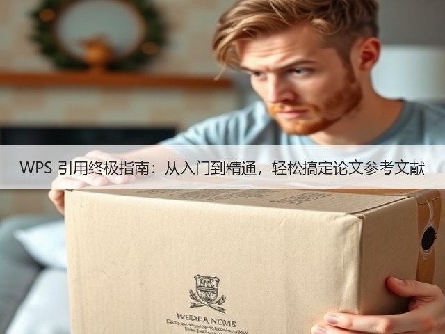 WPS 引用终极指南：从入门到精通，轻松搞定论文参考文献(图1)