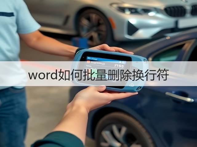 word如何批量删除换行符(图1)
