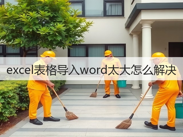excel表格导入word太大怎么解决(图3)