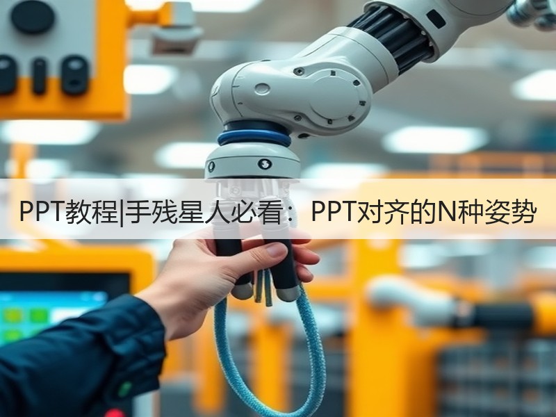 PPT教程|手残星人必看：PPT对齐的N种姿势 - 诺云壹观办公网