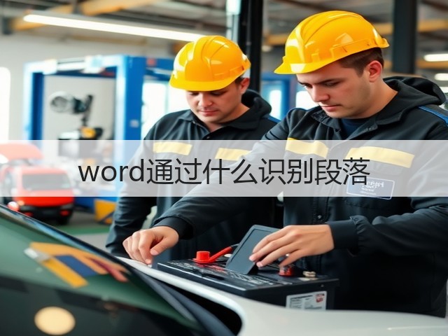 word通过什么识别段落(图2)