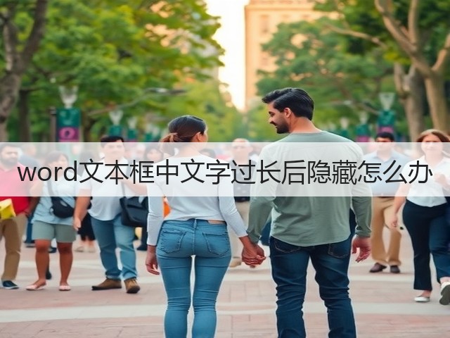 word文本框中文字过长后隐藏怎么办(图3)
