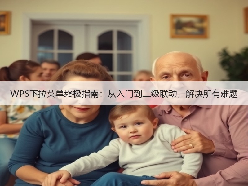 WPS下拉菜单终极指南：从入门到二级联动，解决所有难题 - 诺云壹观办公网