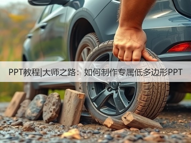 PPT教程|大师之路:如何制作专属低多边形PPT(图3) PPT教程|大师之路:如何制作专属低多边形PPT(图3)