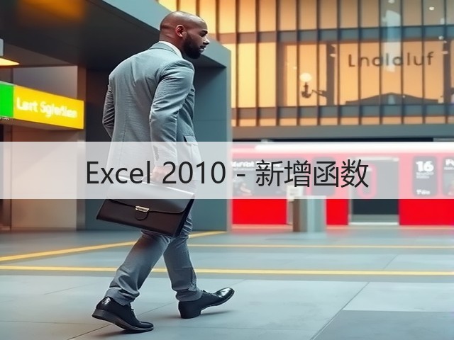 Excel 2010 - 新增函数(图3)