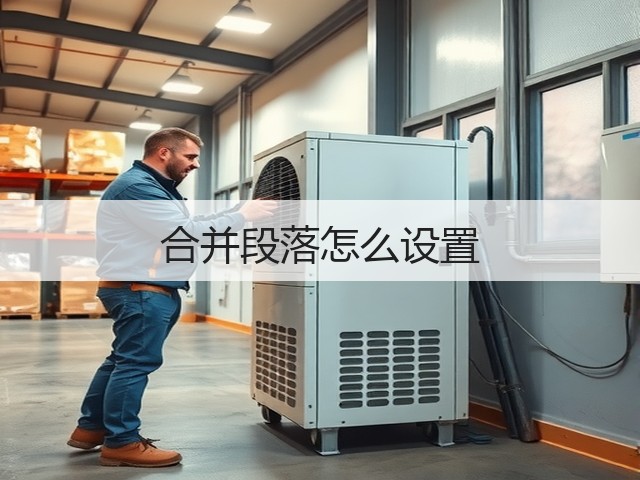 合并段落怎么设置(图3)