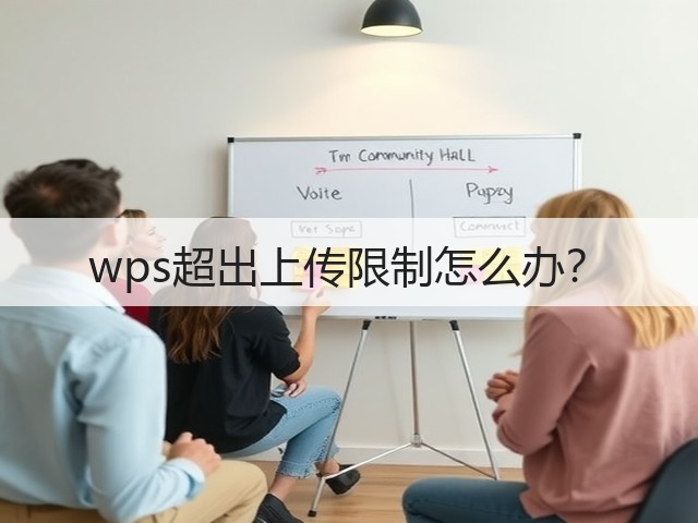 wps超出上传限制怎么办?(图2) wps超出上传限制怎么办?(图2)
