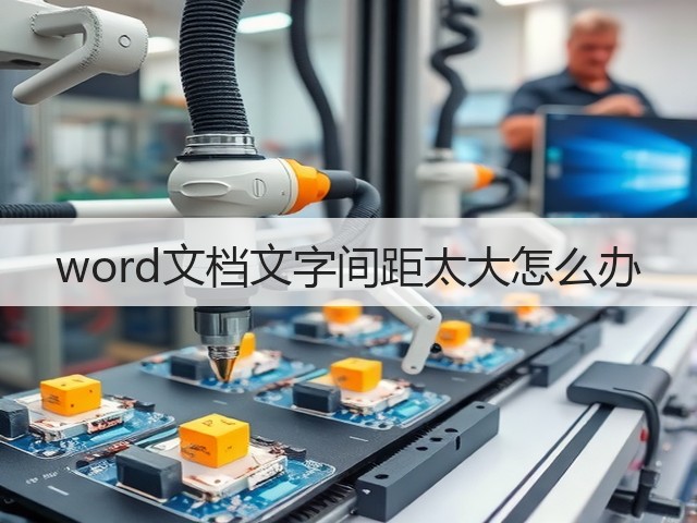 word文档文字间距太大怎么办(图1)
