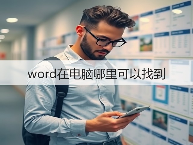 word在电脑哪里可以找到(图1) word在电脑哪里可以找到(图1)