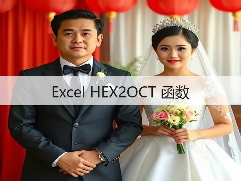 Excel HEX2OCT 函数 - 诺云壹观办公网
