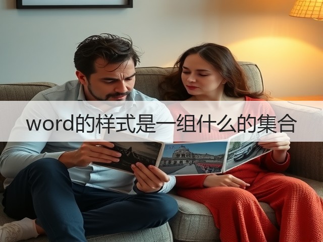 word的样式是一组什么的集合(图1)