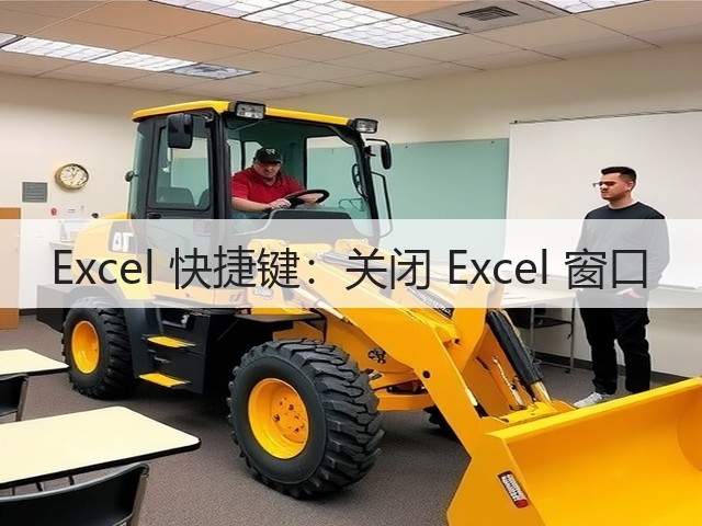 Excel 快捷键:关闭 Excel 窗口(图3) Excel 快捷键:关闭 Excel 窗口(图3)