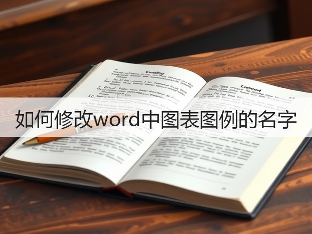如何修改word中图表图例的名字(图1) 如何修改word中图表图例的名字(图1)