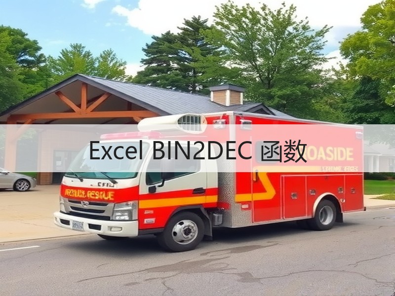 Excel BIN2DEC 函数 - 诺云壹观办公网